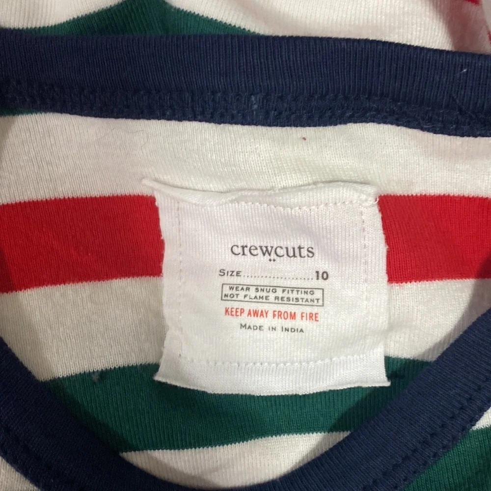 NWT!‎ Crewcuts Striped Pj Set